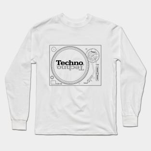 Techno Long Sleeve T-Shirt